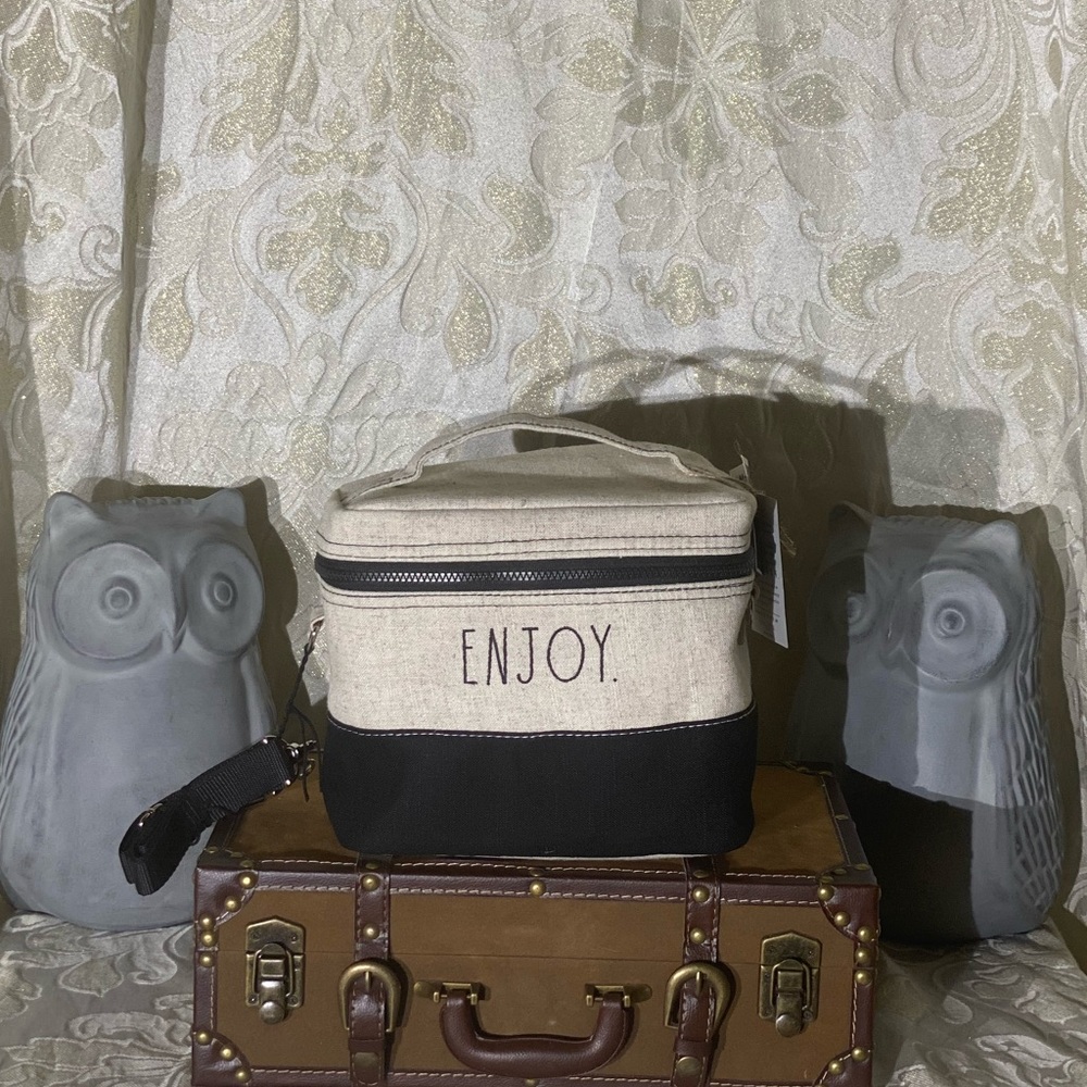 Rae Dunn "ENJOY" Insulated Lunch Bag - Picture 2 of 5